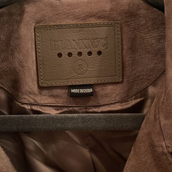 BLANKNYC Suede Moto jacket - Picture 3 of 4